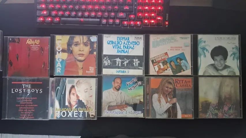 CDs antigos Músicas diversas