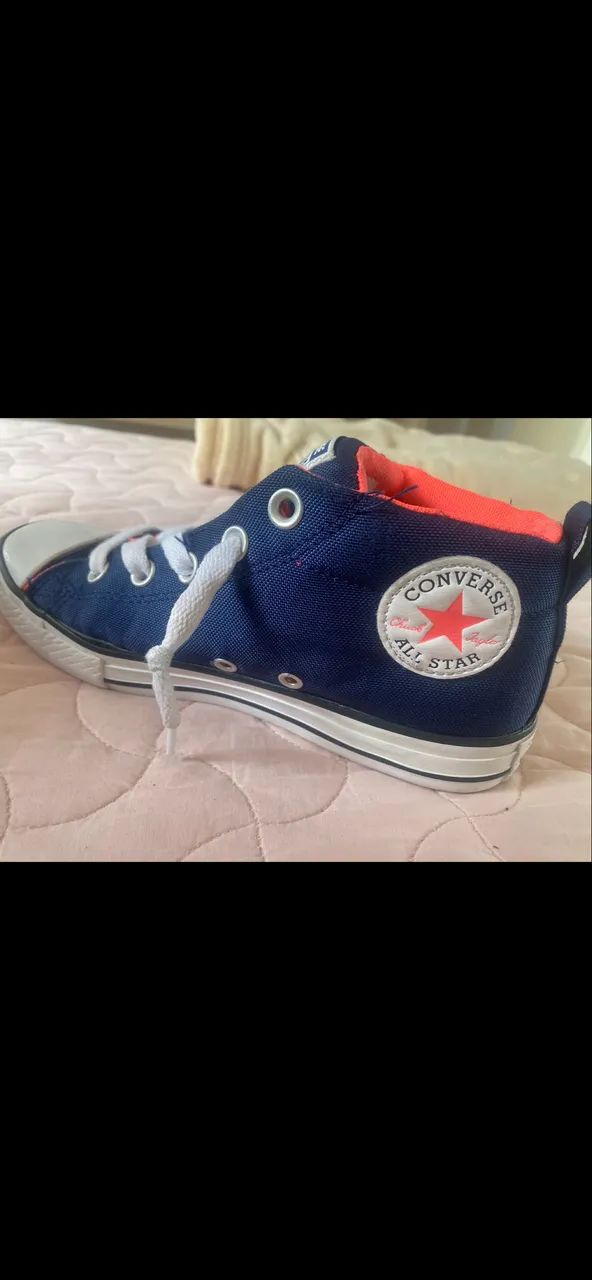 Tênis all star azul TAM 33 - Foto 3