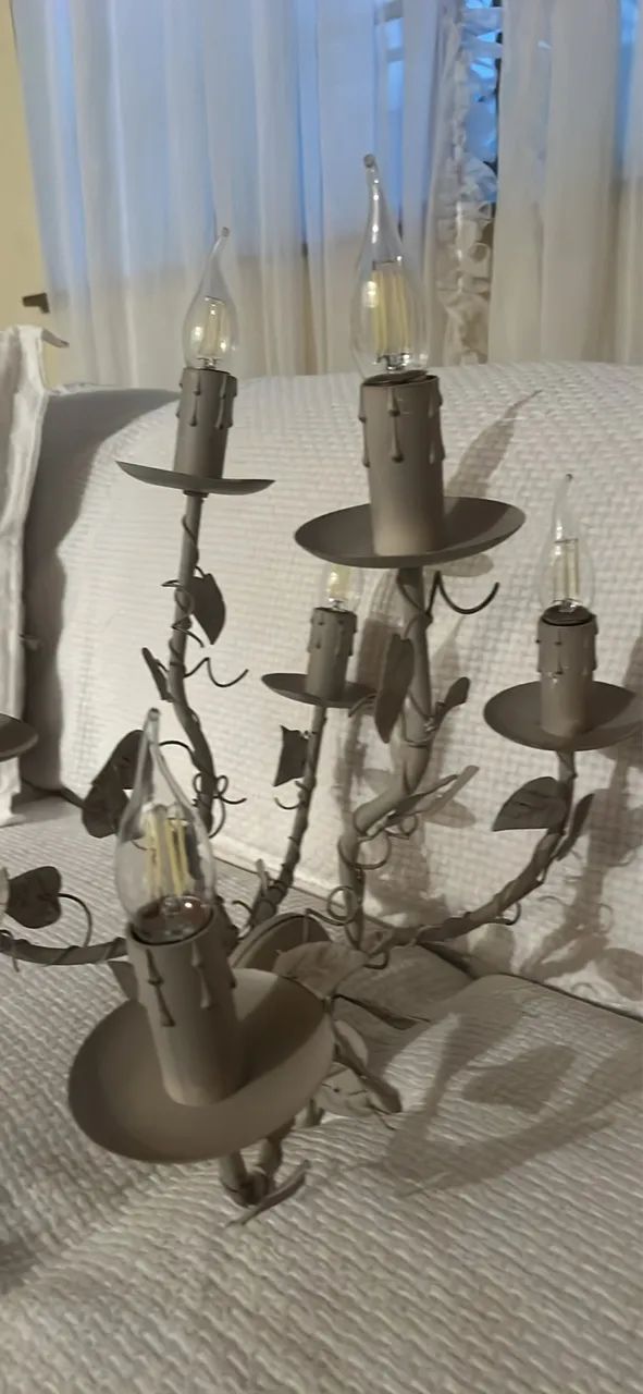 Candelabro antigo  - Foto 4