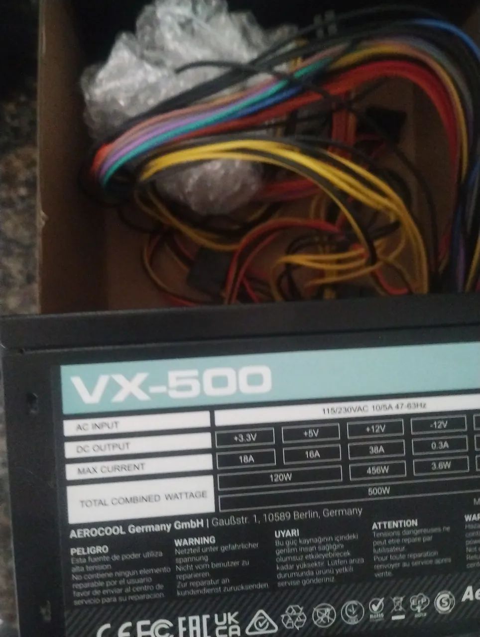 Fonte Pc 500w 