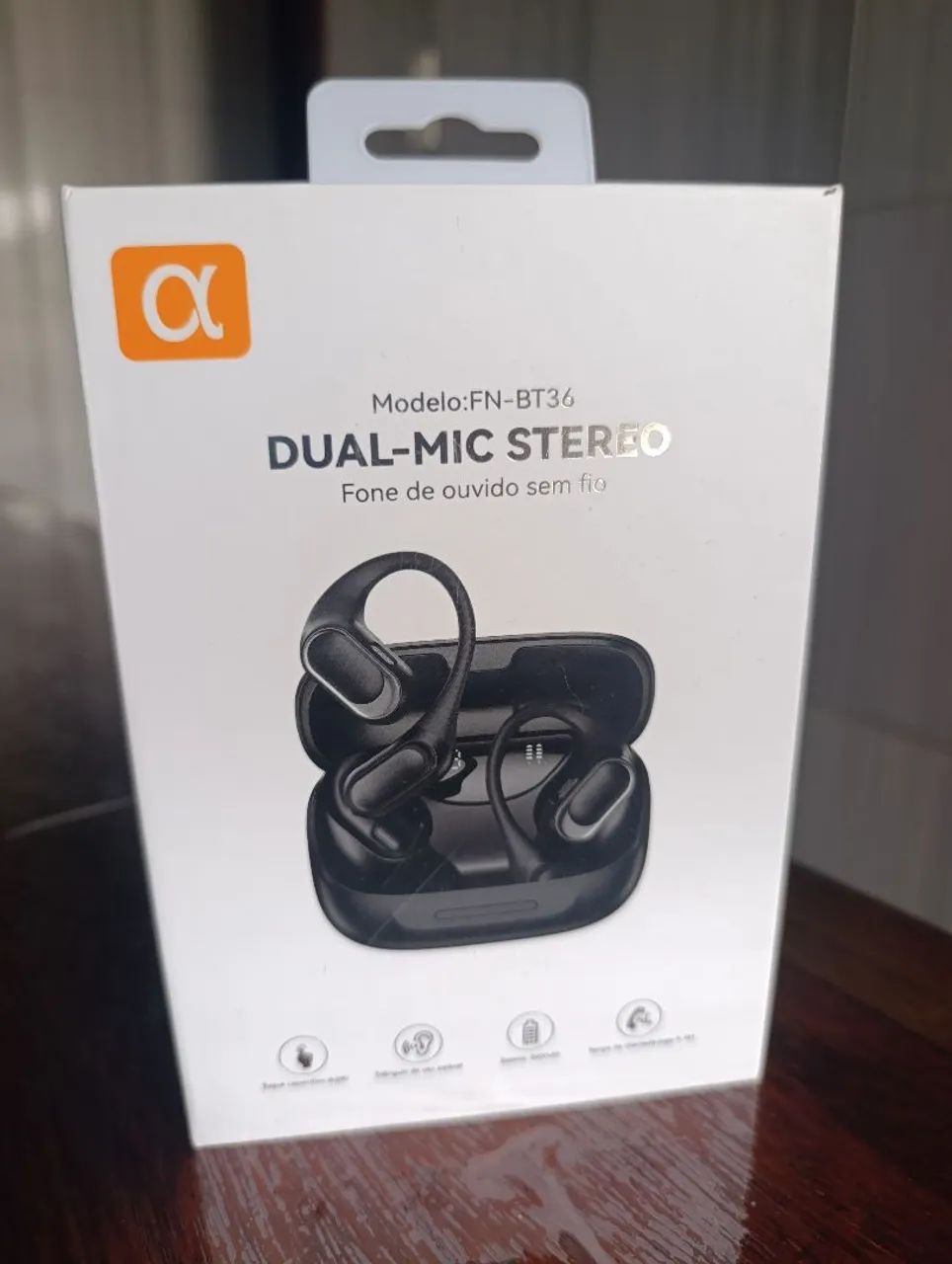 Fone de ouvido bluetooth para corrida 