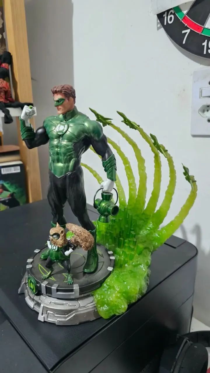 Lanterna Verde/Green Lantern Unleashed Deluxe - 1/10 Art Scale - DC Comics - Iron Studios - Foto 2
