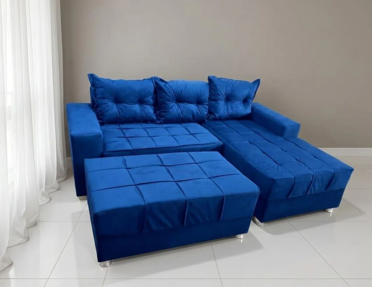 CONJUNTO DE CHEISSE PUFF GRANDE  - Foto 3