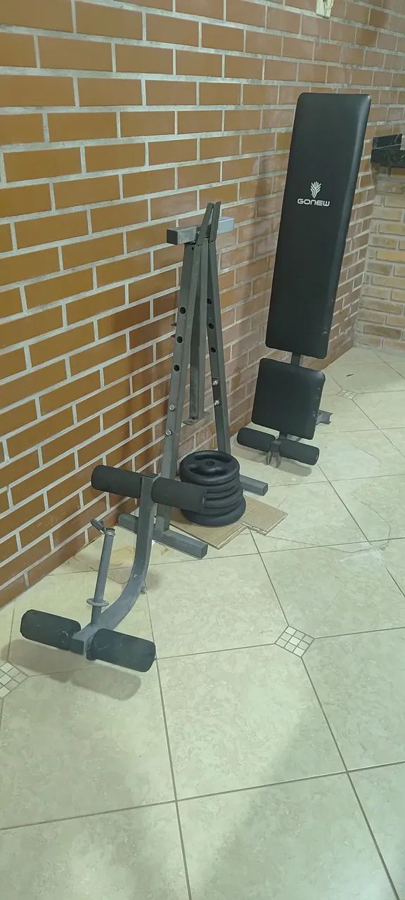 Banco Supino com 40Kg Anilhas - Foto 2