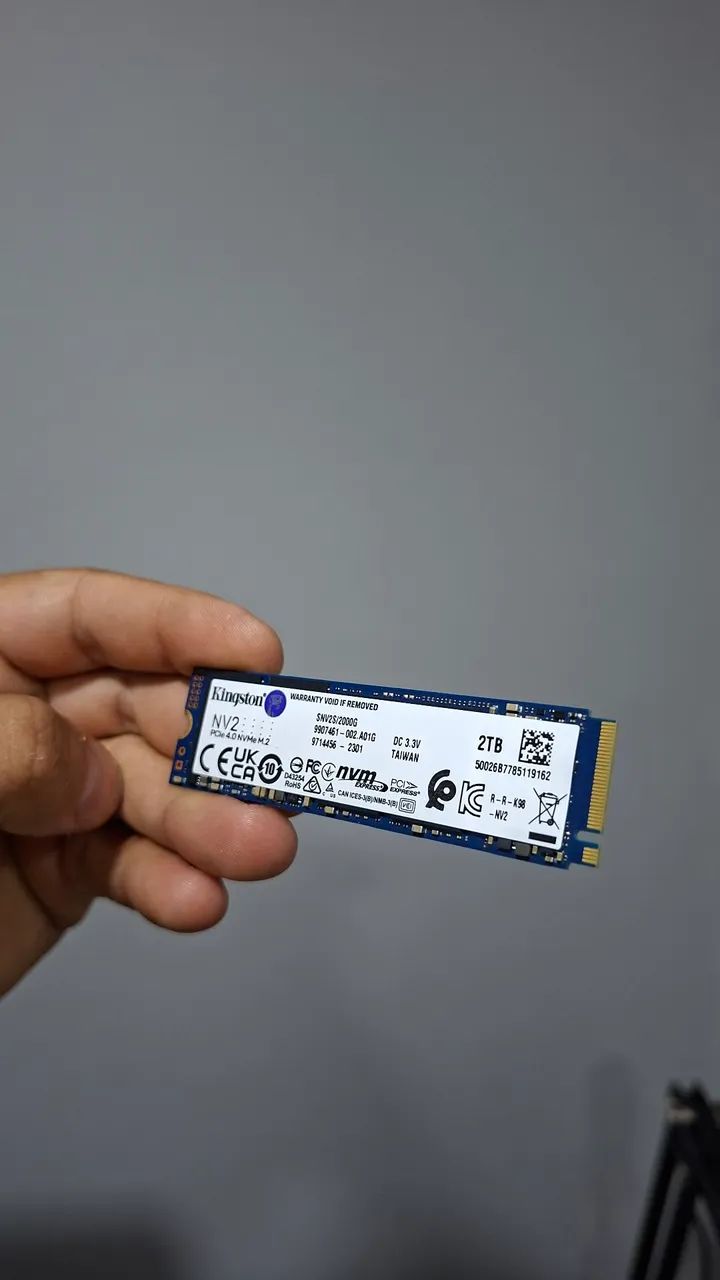 SSD NVME M2 KINGSTON 2TB - IMPECAVEL  - Foto 2