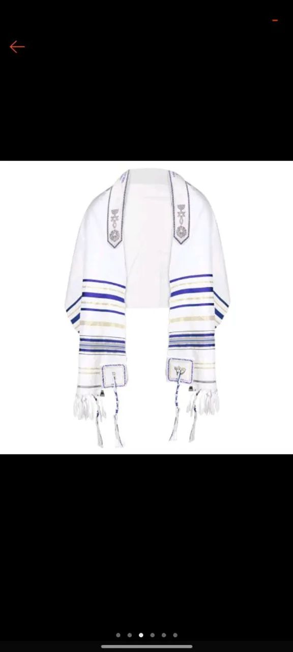 Talit ORIGINAL IMPORTADO ISRAEL5 - Foto 4