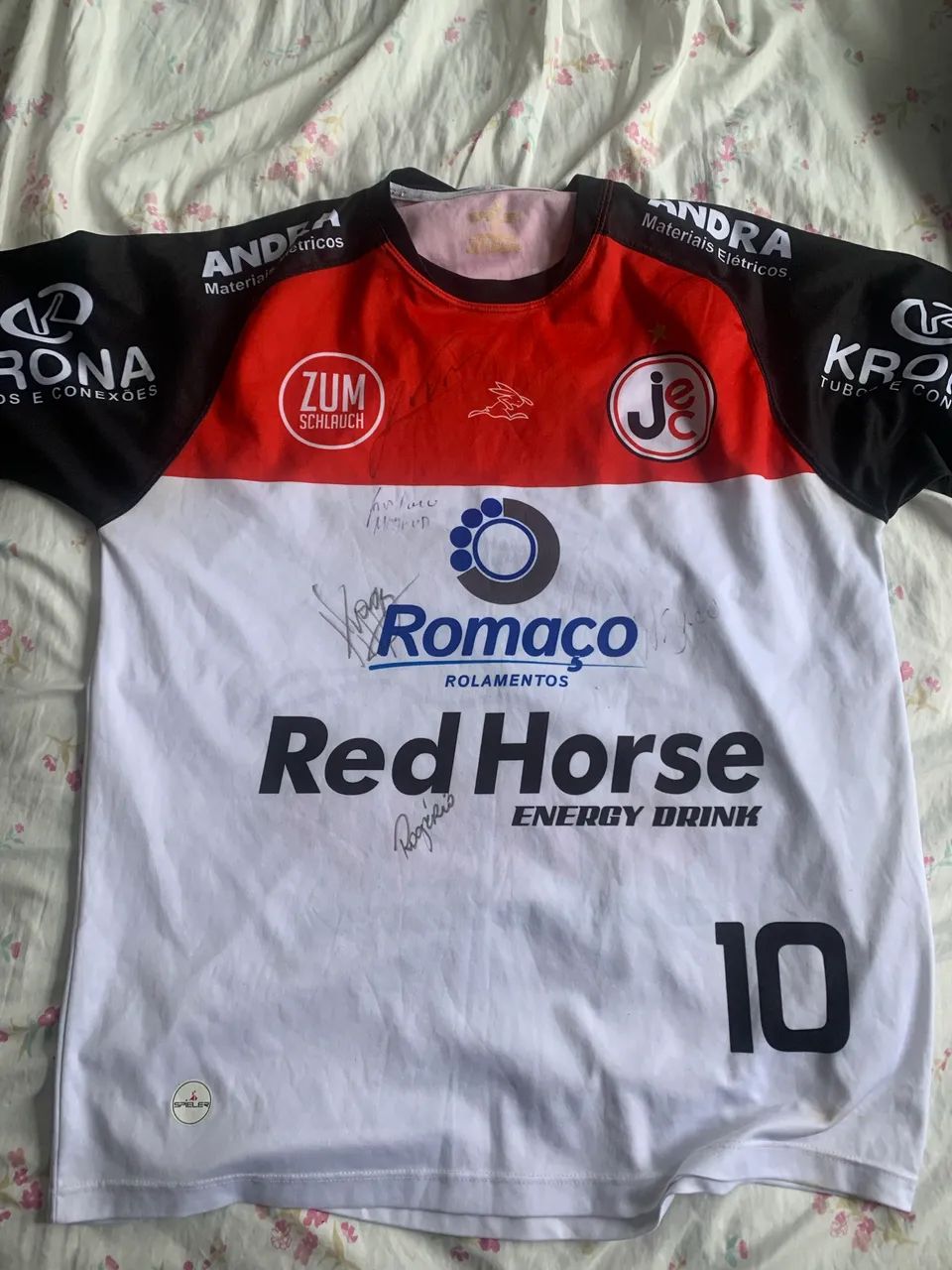 Camisa Jec autografada - Foto 2
