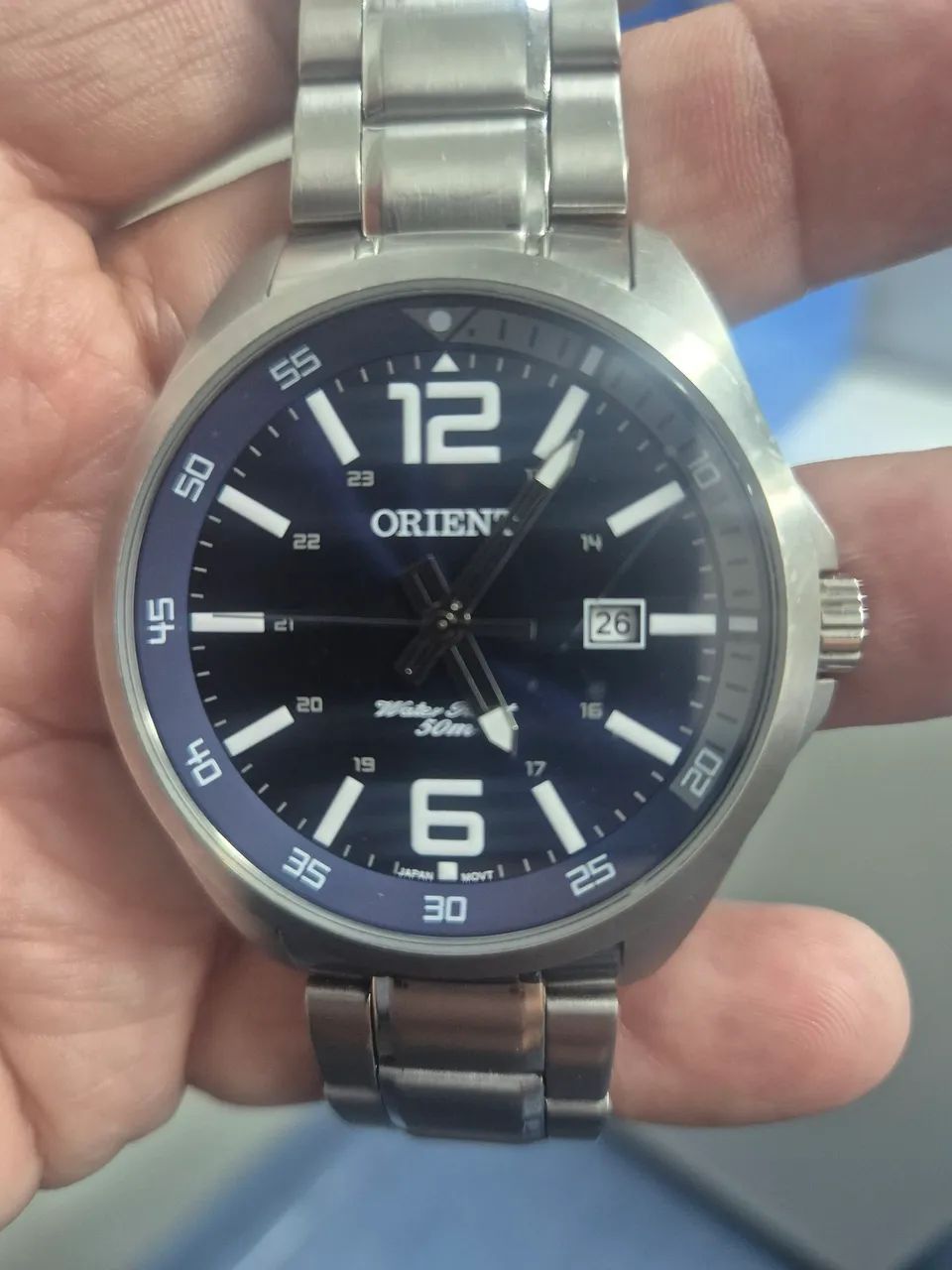 Relógio ORIENT À QUARTZ  MBSS1 275   -   NA CAIXA  - Foto 3
