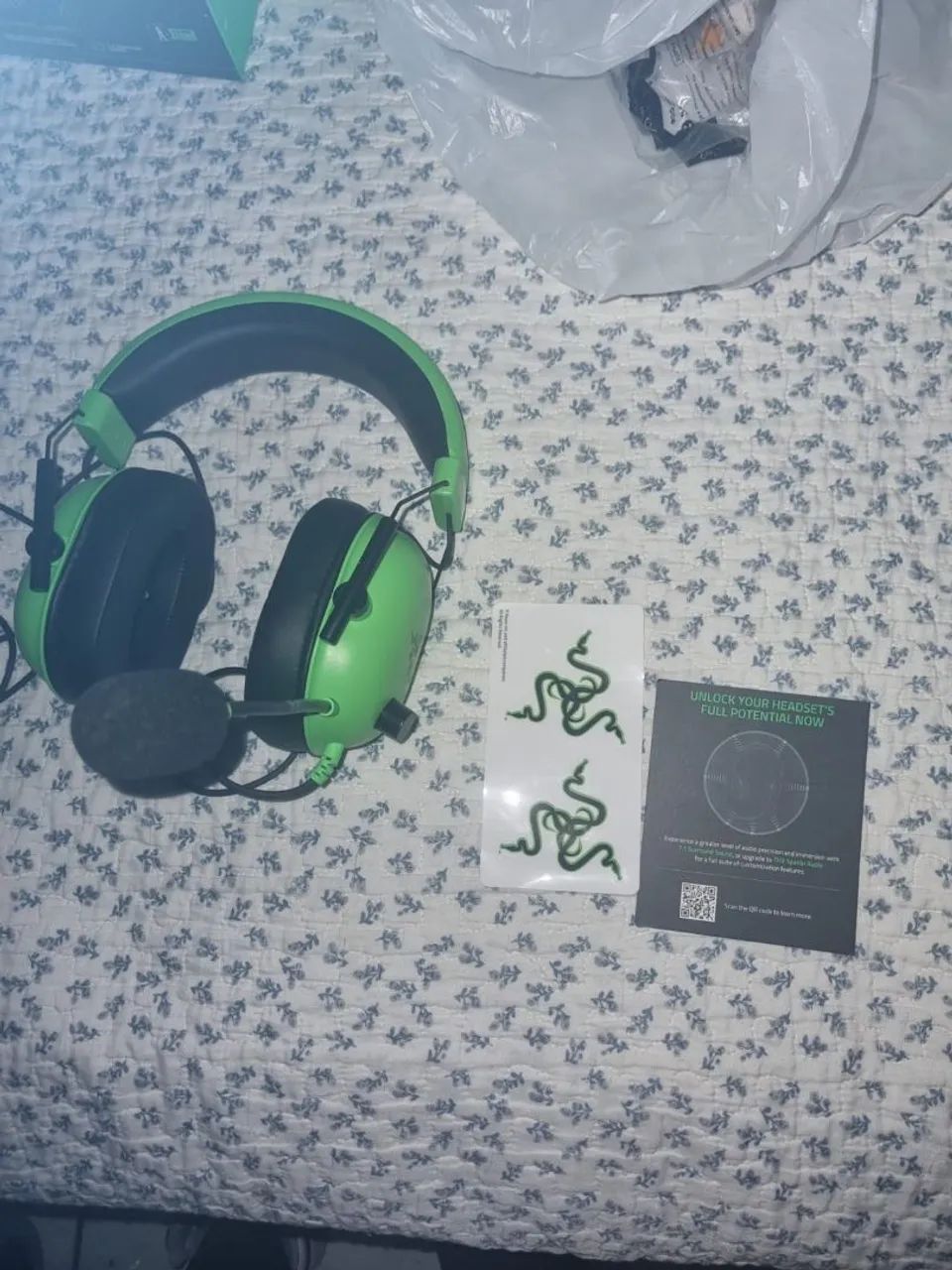 Fone Razer BLACKSHARKv2X Green edition - Foto 2