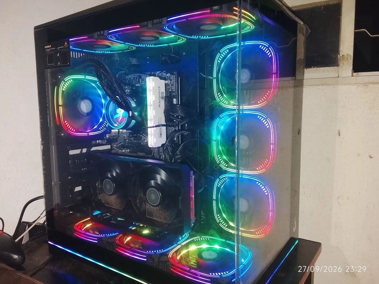 CPU GAMER 5060TI 5500x3d - Foto 2