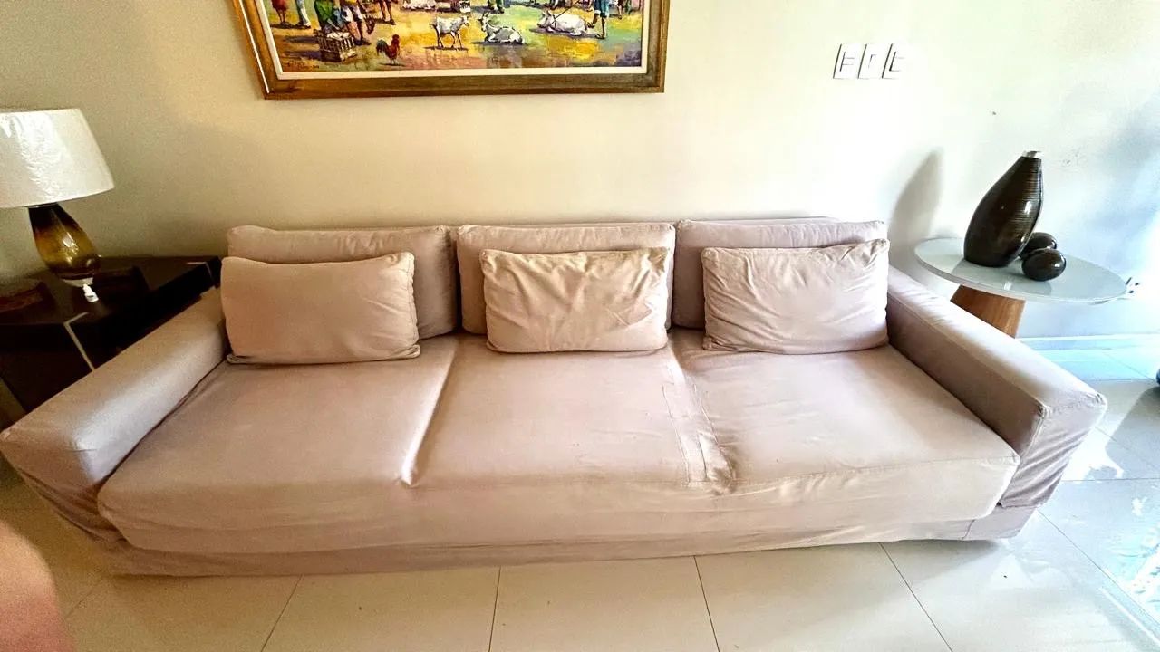 Sofá Home theater ótimo estado de conservação  - Foto 5