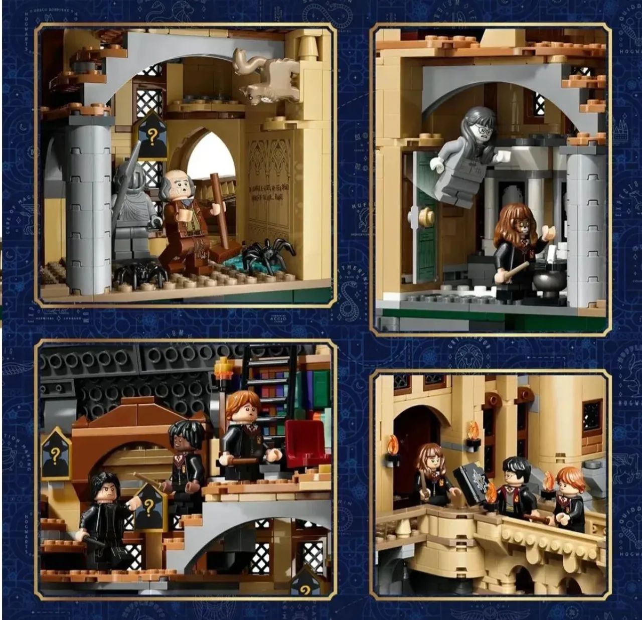 Lego Harry Potter Castelo De Hogwarts: Ala Leste 76473 original. - Foto 4
