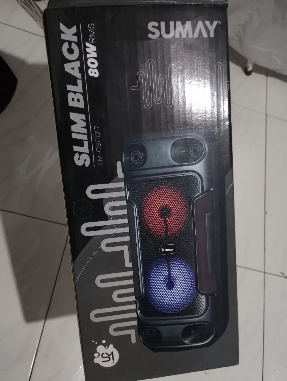 Caixa de som bluetooth 