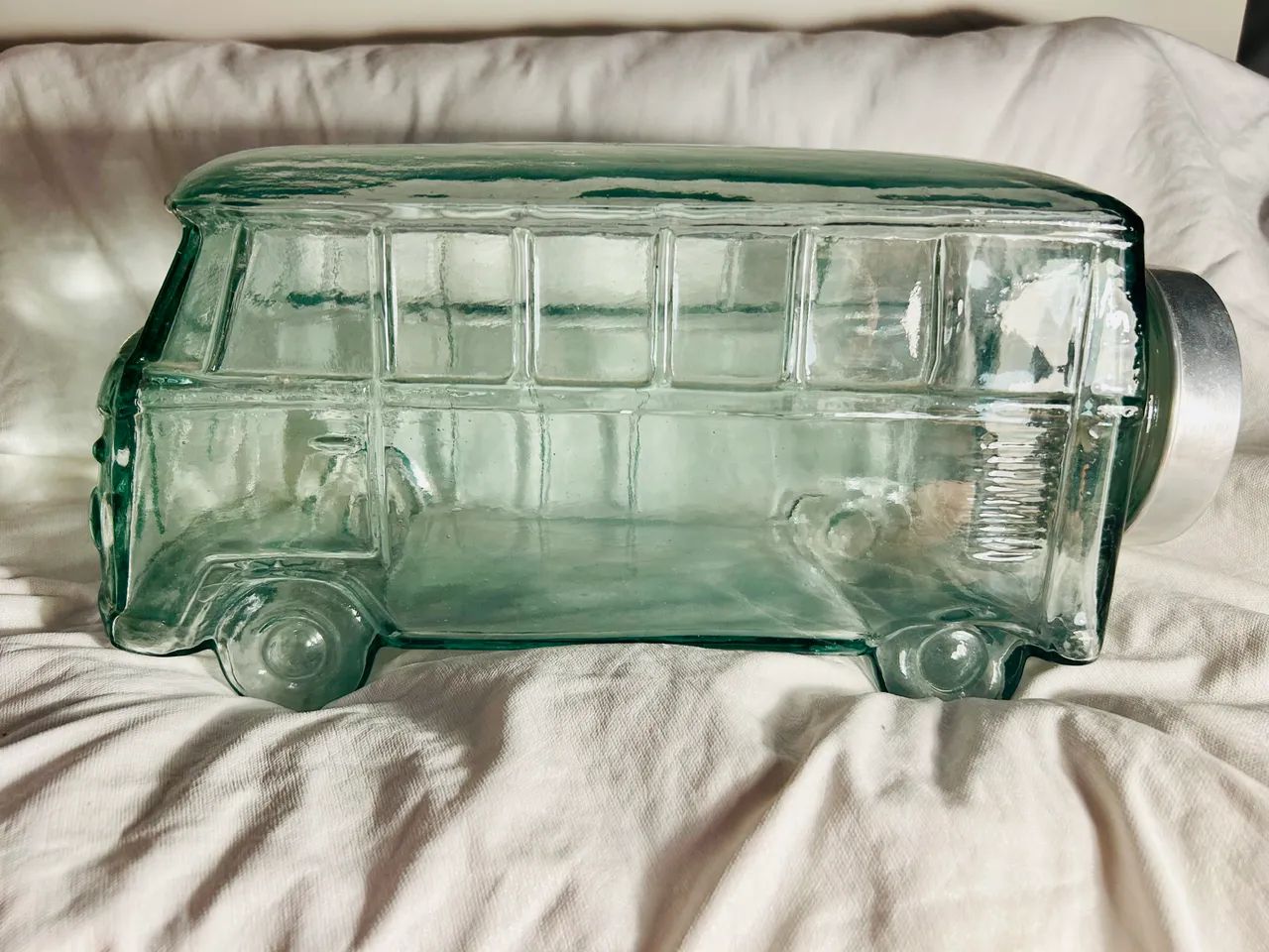 Kombi decorativa artesanal em vidro - Foto 3