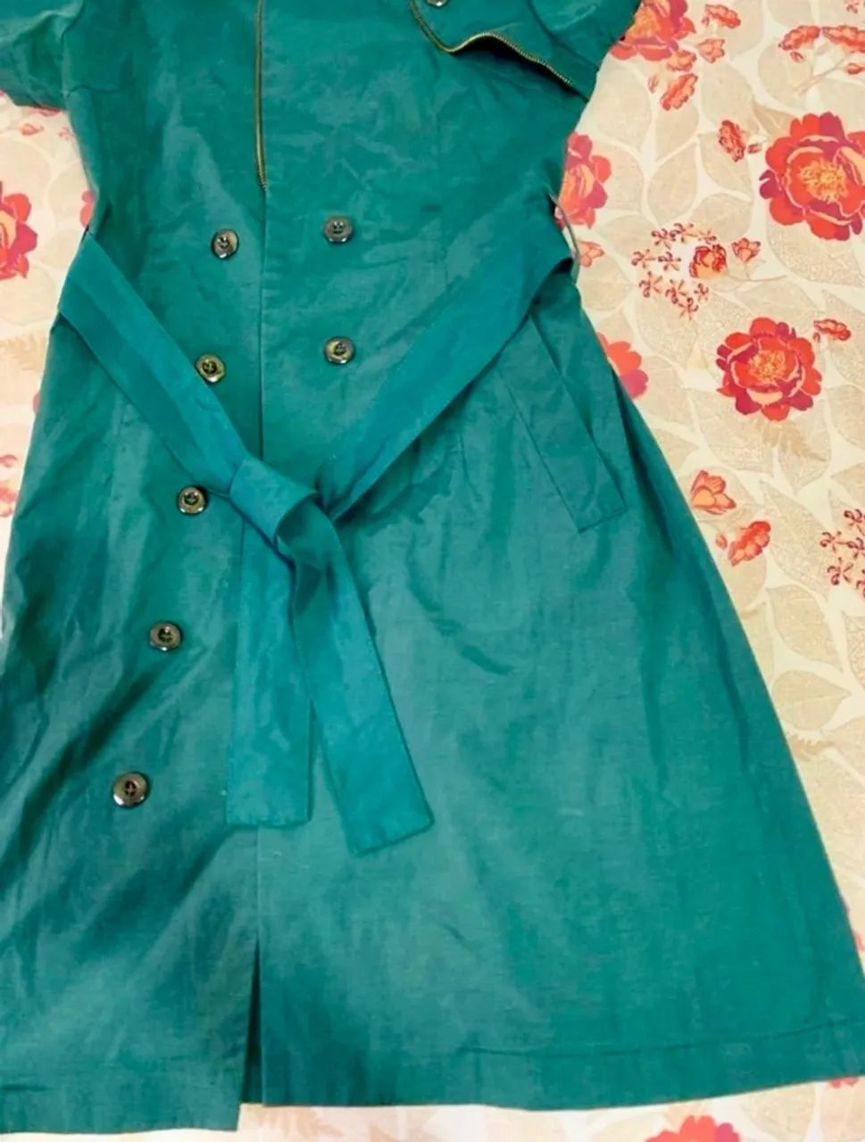 Vestido verde vintage  - Foto 4