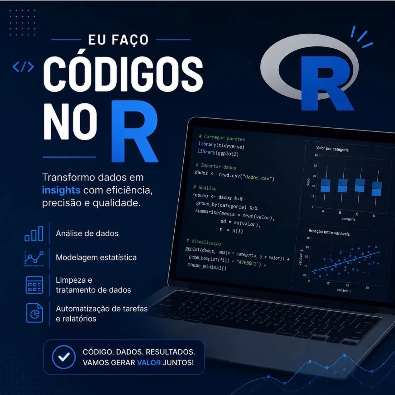  Código no R