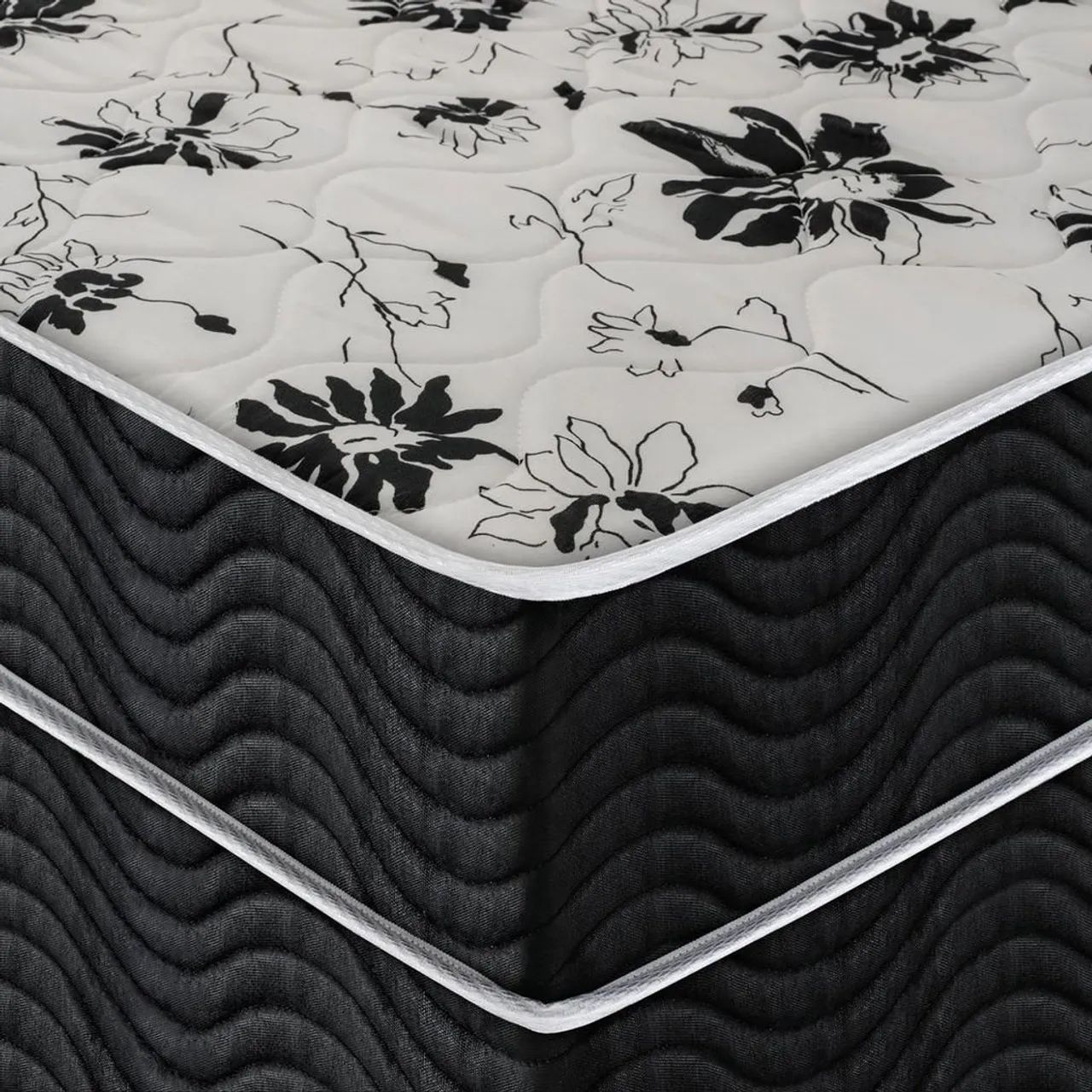 Cama Box de Solteiro - Conforto e Design Moderno - Foto 2