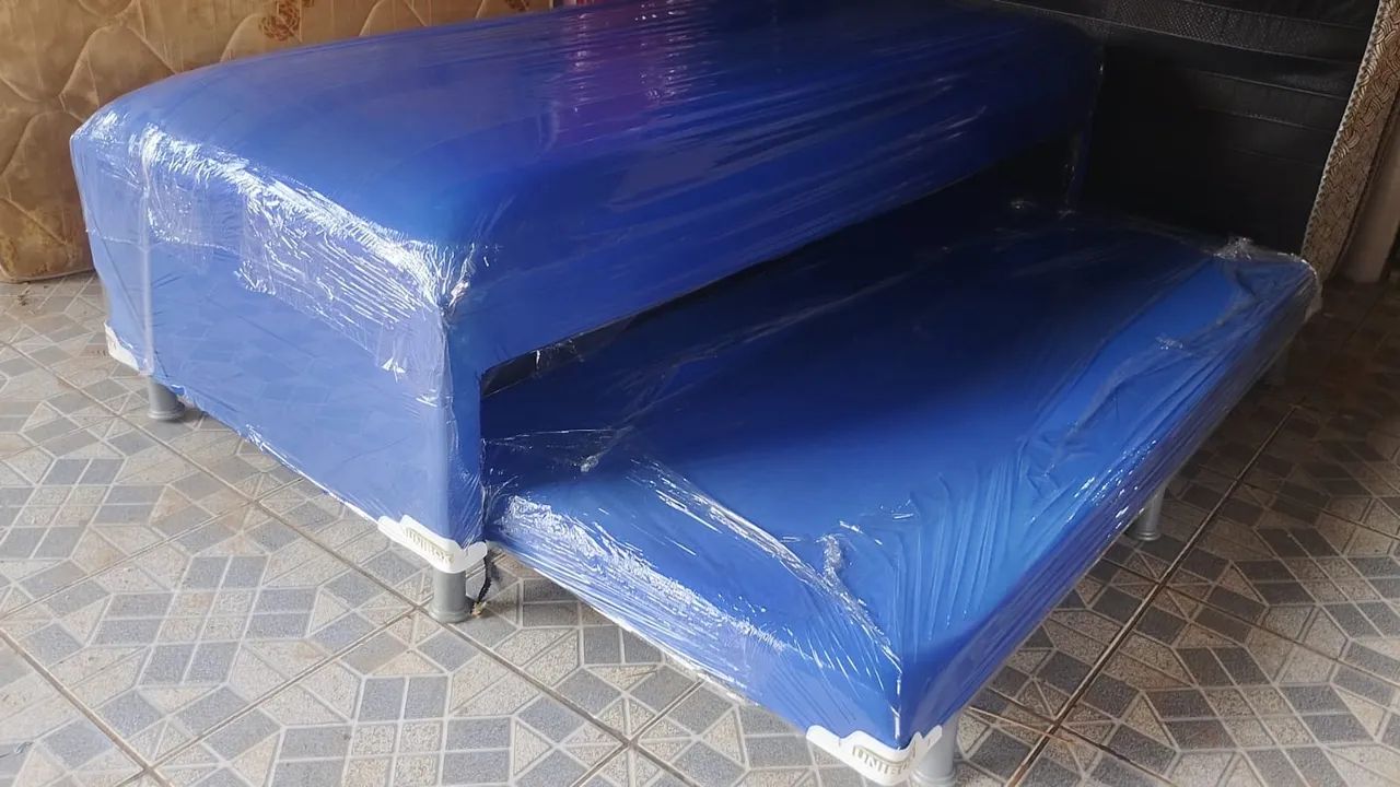 No cama de solteiro de espuma nova  - Foto 3