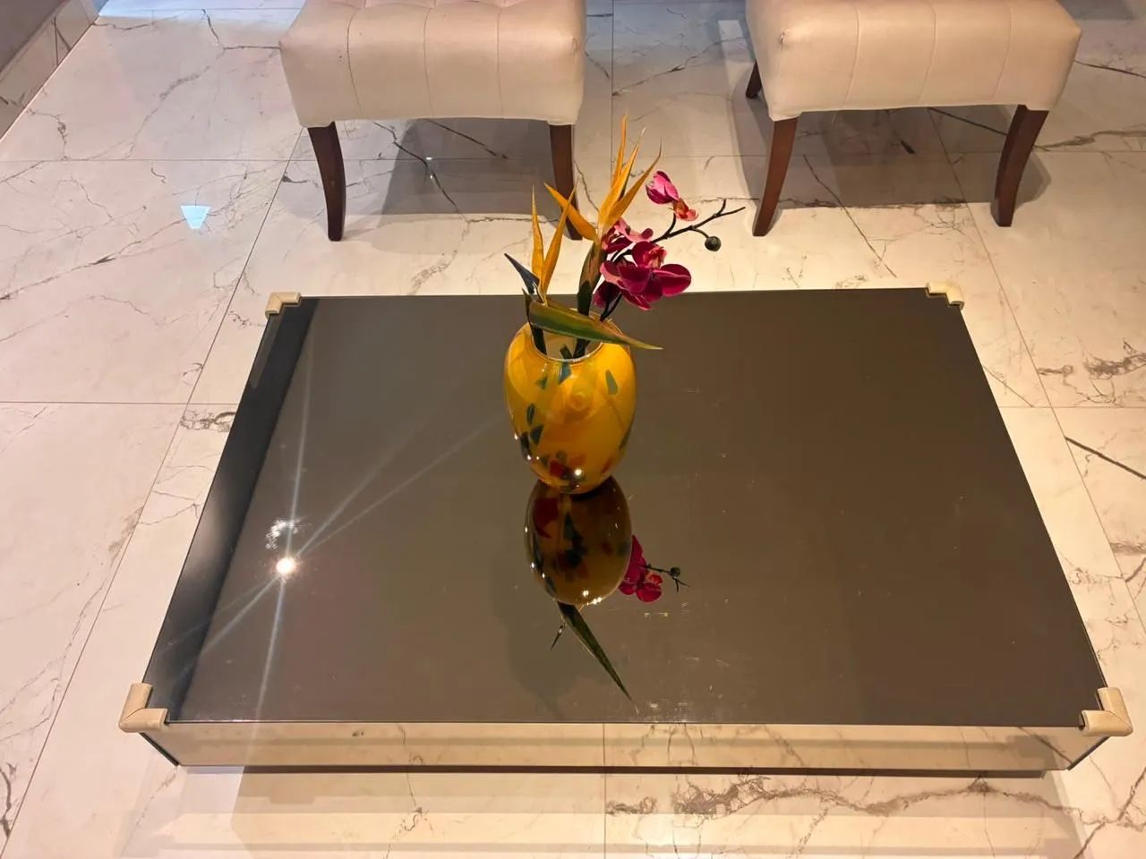 Mesa de Centro Espelhada