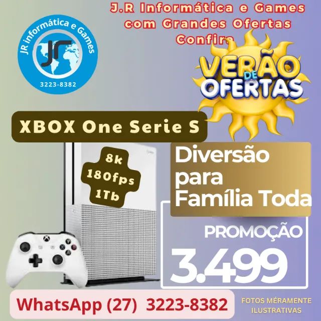 Promoção Imperdível: Xbox Series S - Pronta Entrega e com NF!