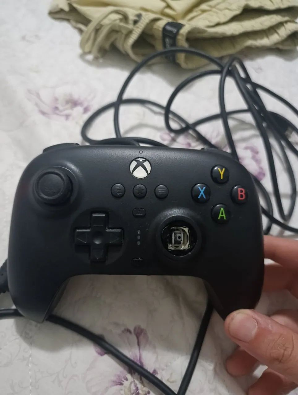 8bitdo ultimate com drift e sem a borracha do analógico direito 