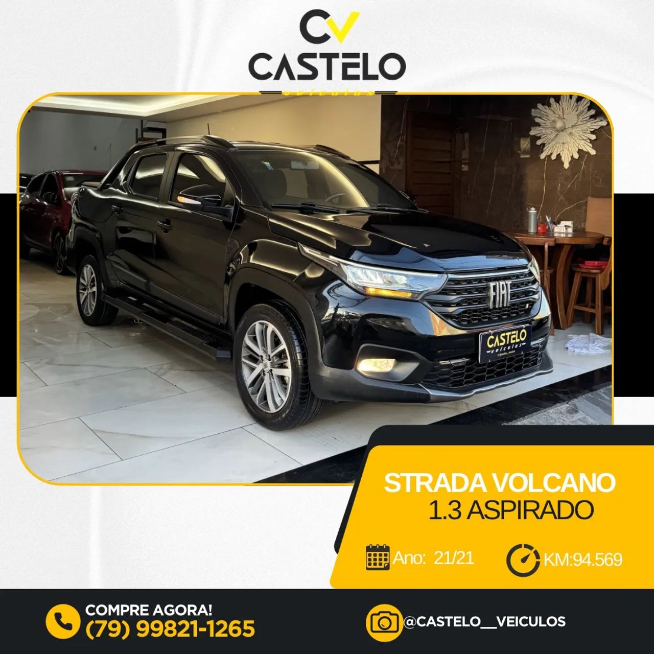 Fiat Strada Strada Volcano 1.3 Flex 8V CD 2021
