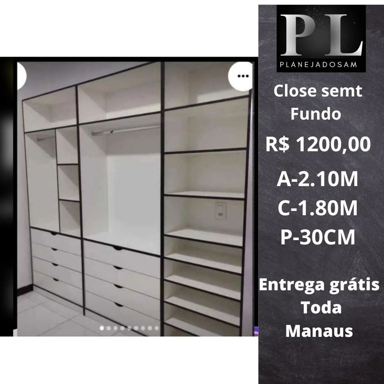 Closet modelos com ofertas imperdíveis  - Foto 5