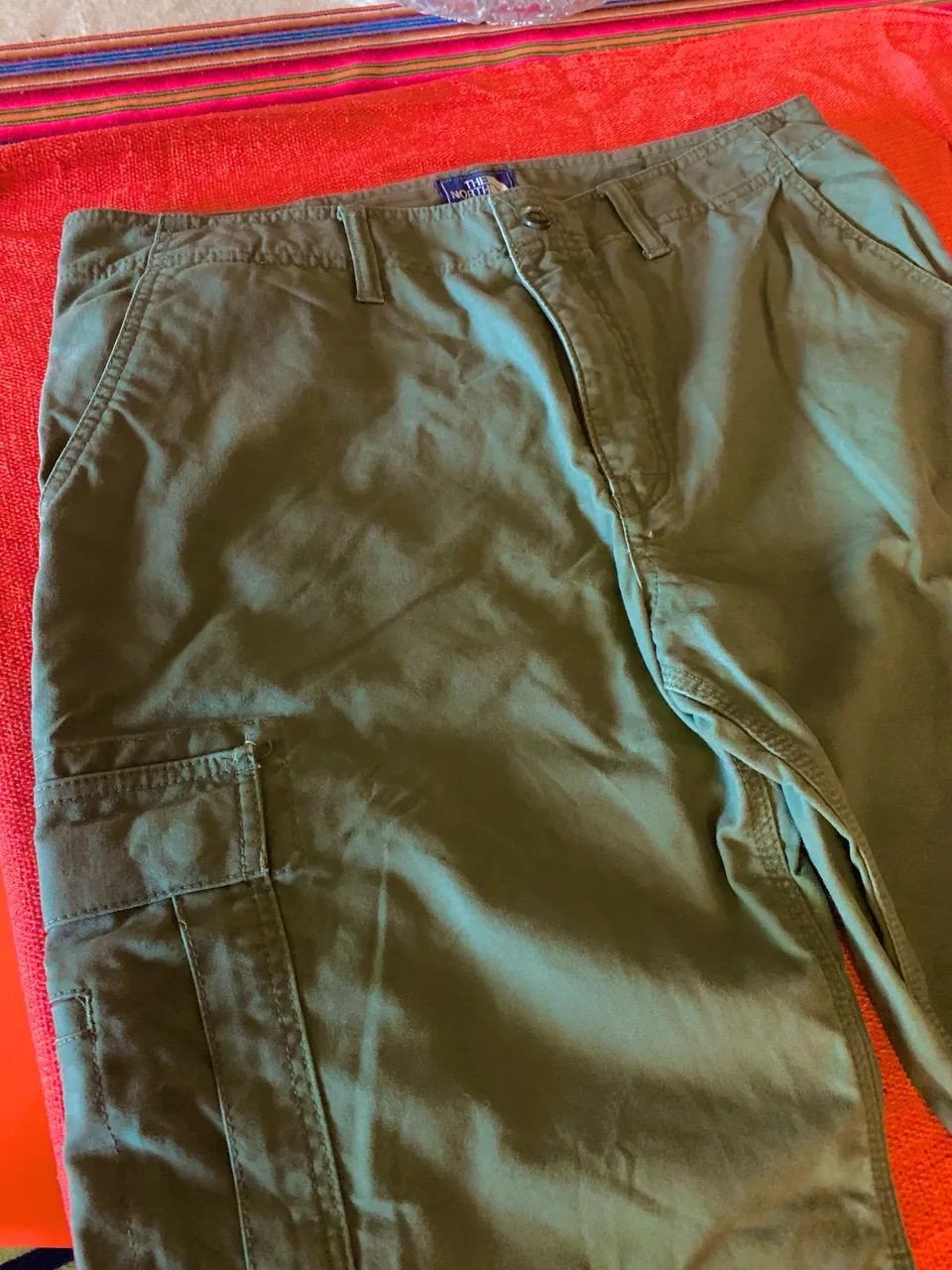 Calça North Face original importada Cargo Verde Militar G