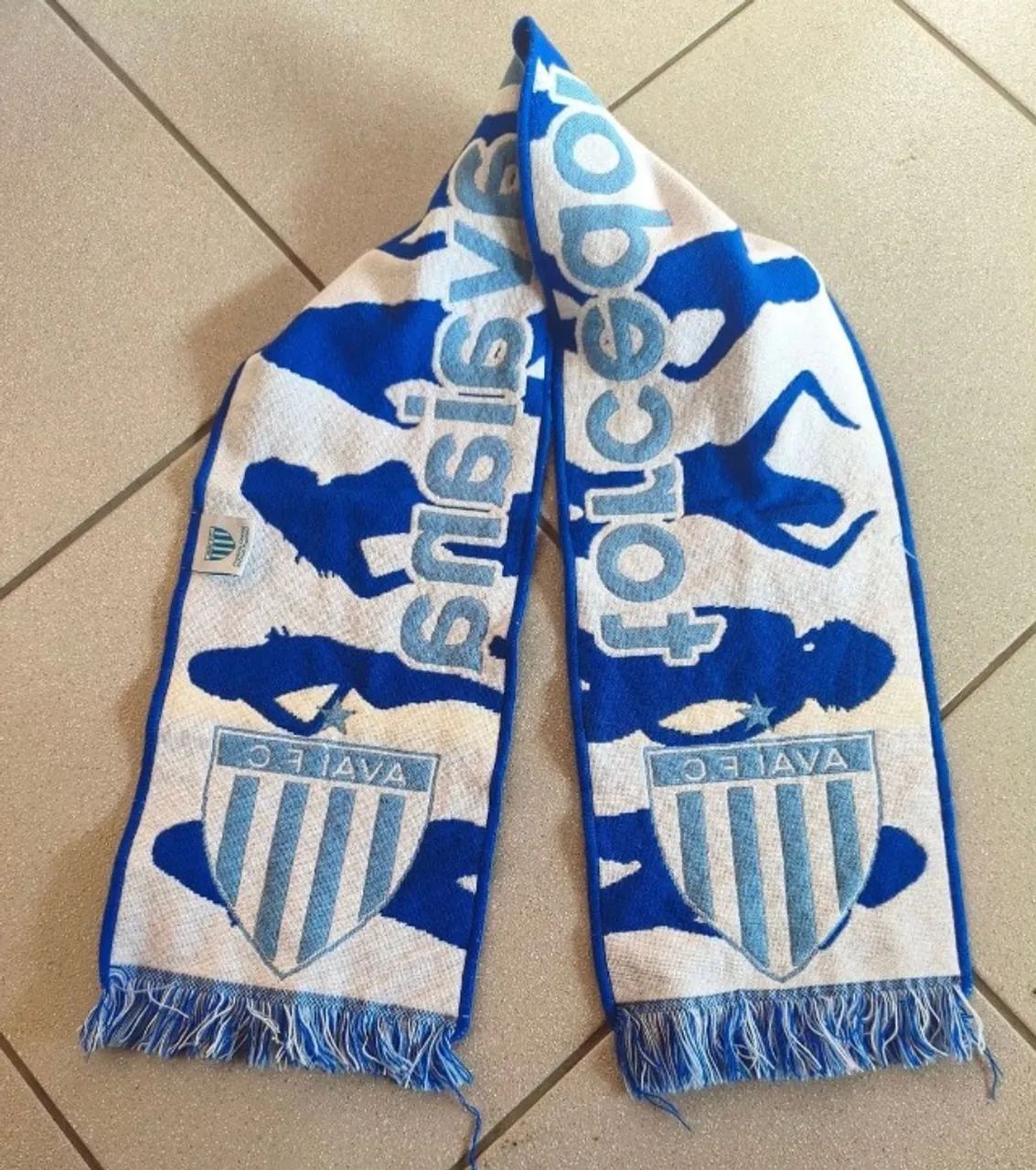 cachecol original avaí fc torcedora avaiana - Foto 2
