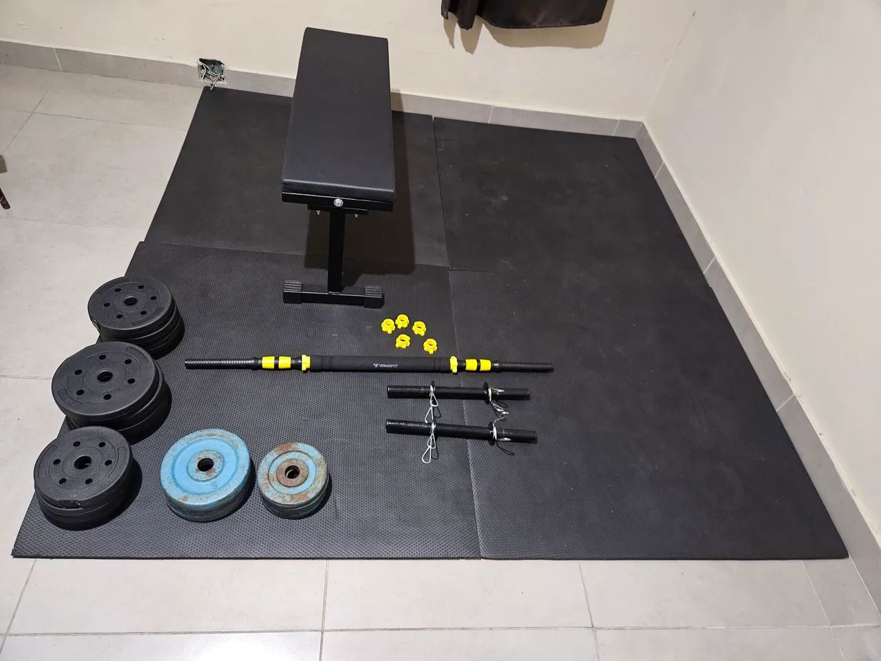Kit academia treino em casa