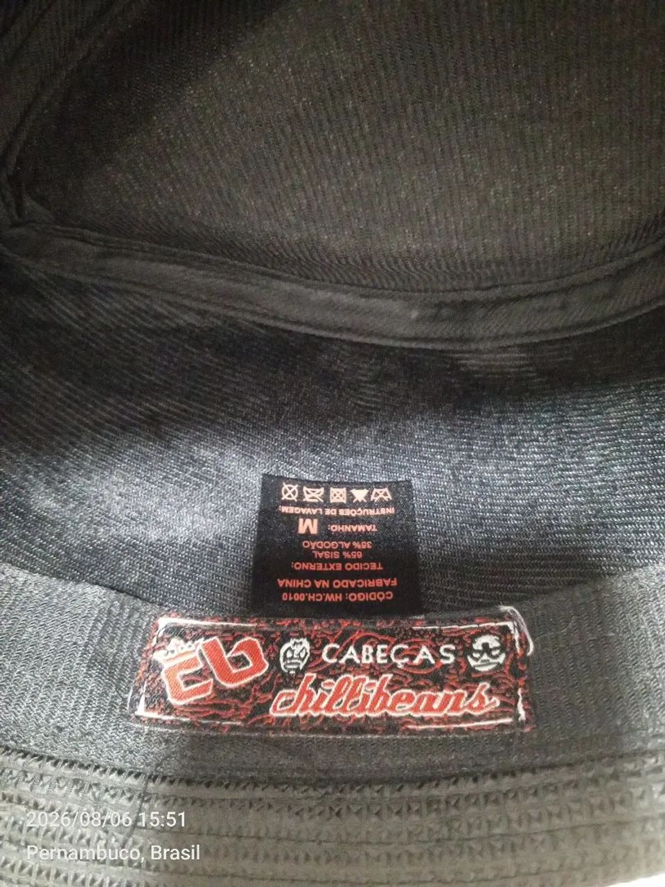 Chapéu Chillibeans Preto - no Precinho  - Foto 3
