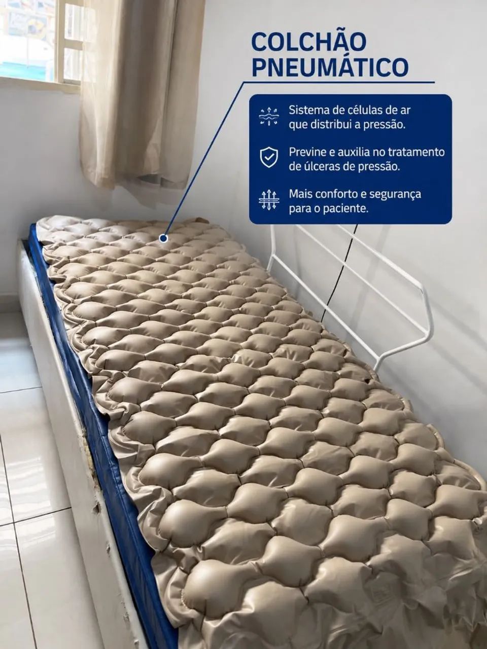 Cama hospitalar elétrica 