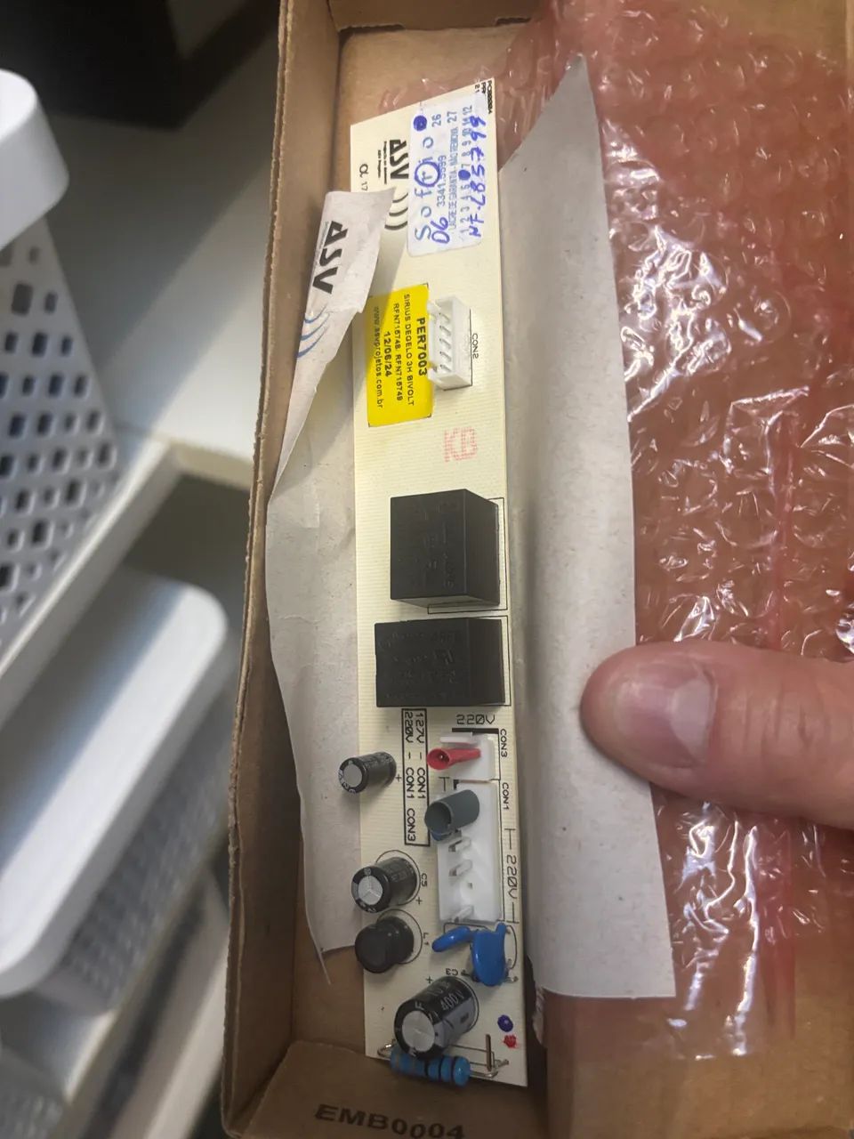 Placa eletrônica de refrigetador - Foto 3