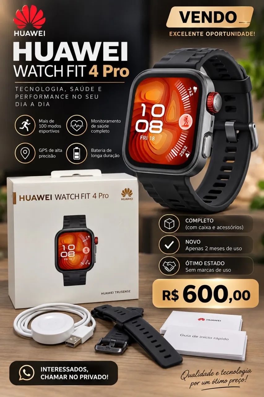 WATCH FIT 4 PRO - HUAWEI
