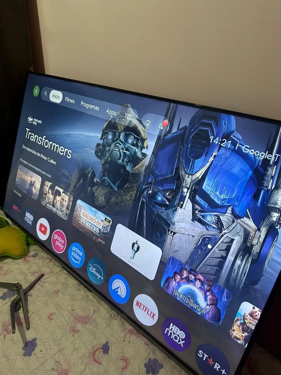 Smartv 65 4K no plástico Tcl  - Foto 5