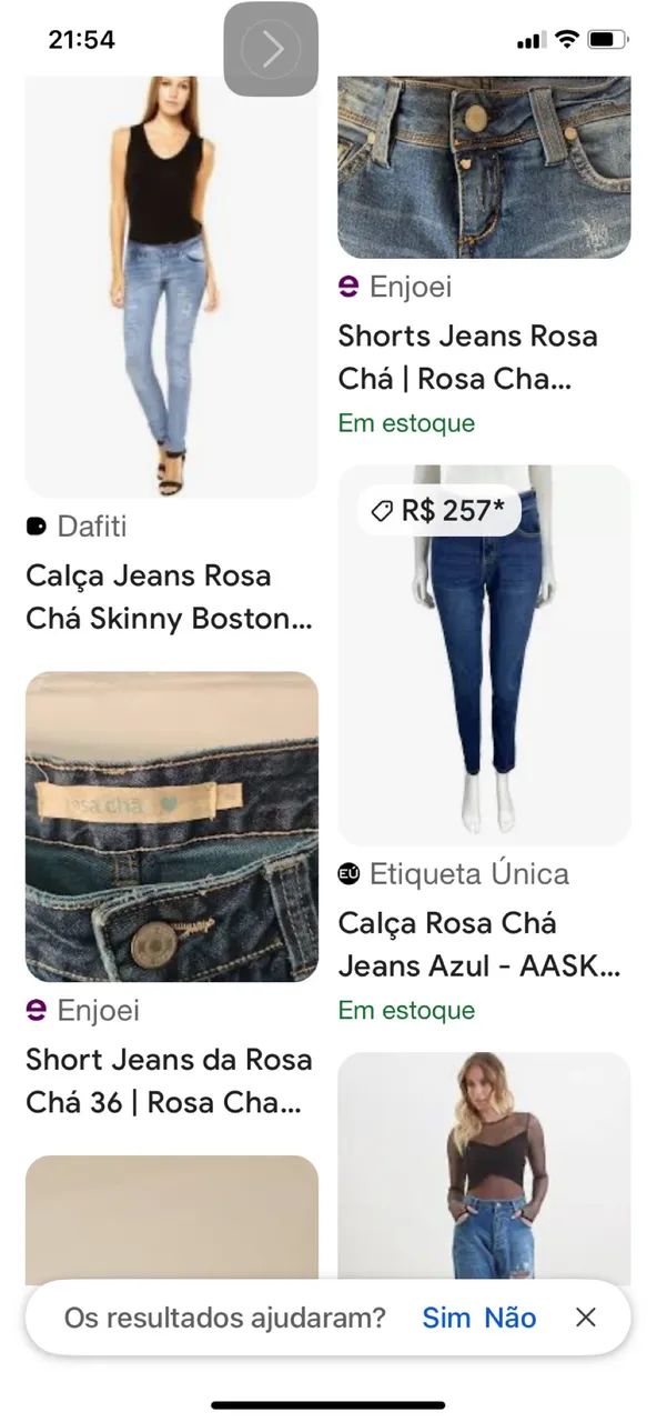 Calça jeans ( Rosa chá) vendo ou troco  - Foto 2
