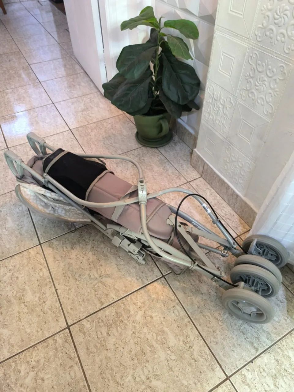 Carrinho de Passeio Galzerano. Fechamento guarda chuva - Foto 5