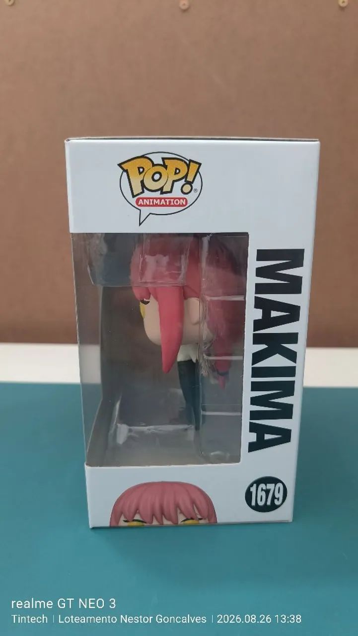 Funko Pop Makima #1679 Chainsaw Man Vaulted Original Lacrado - Foto 2