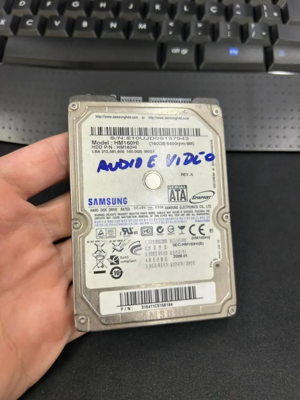 Hd de notebook Samsung 160GB - Foto 3