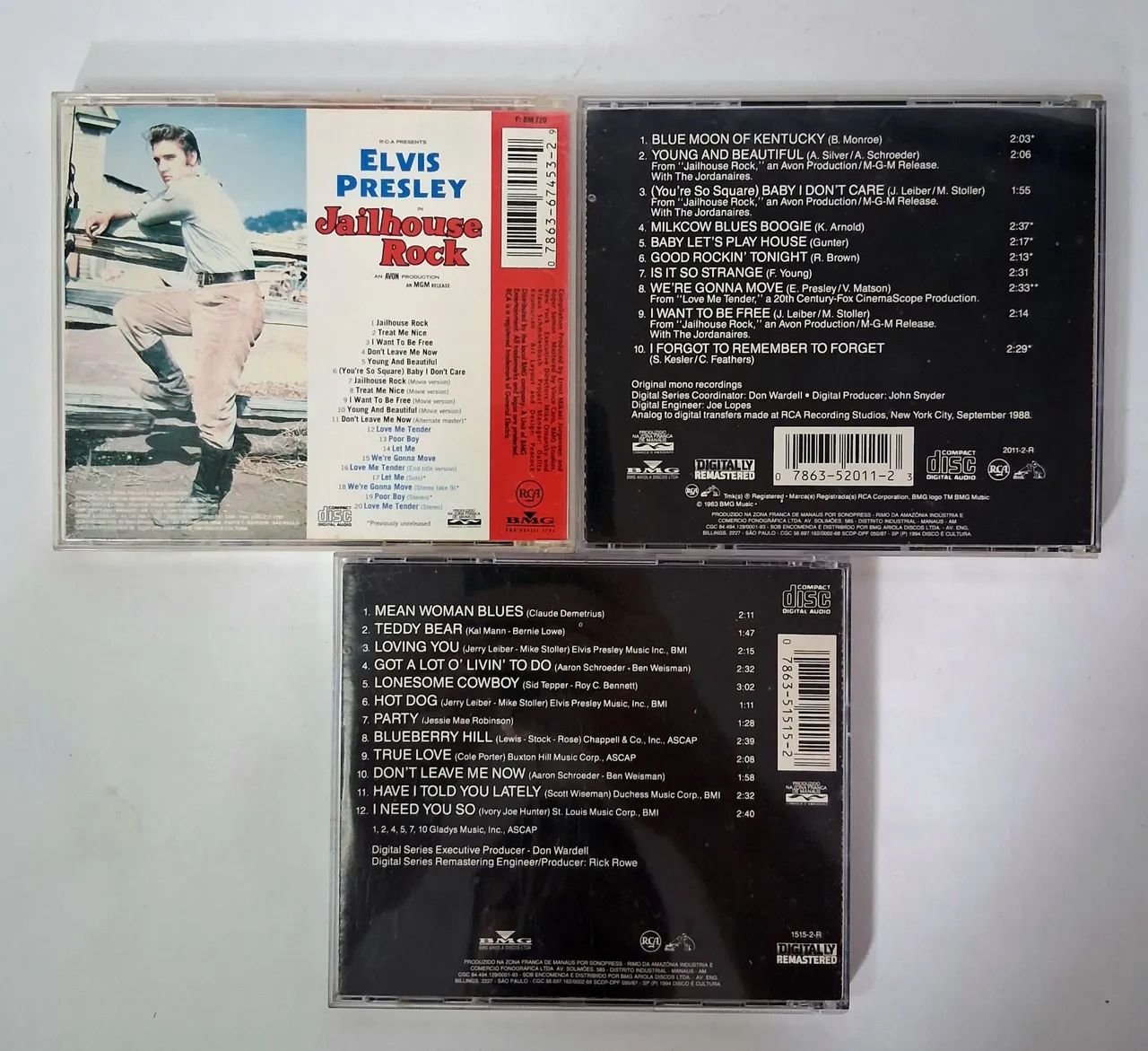 CD Elvis Presley 3 Discos Original - Foto 2