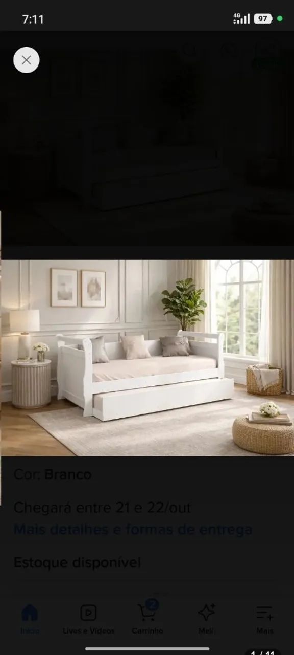 Cama beliche infantil 