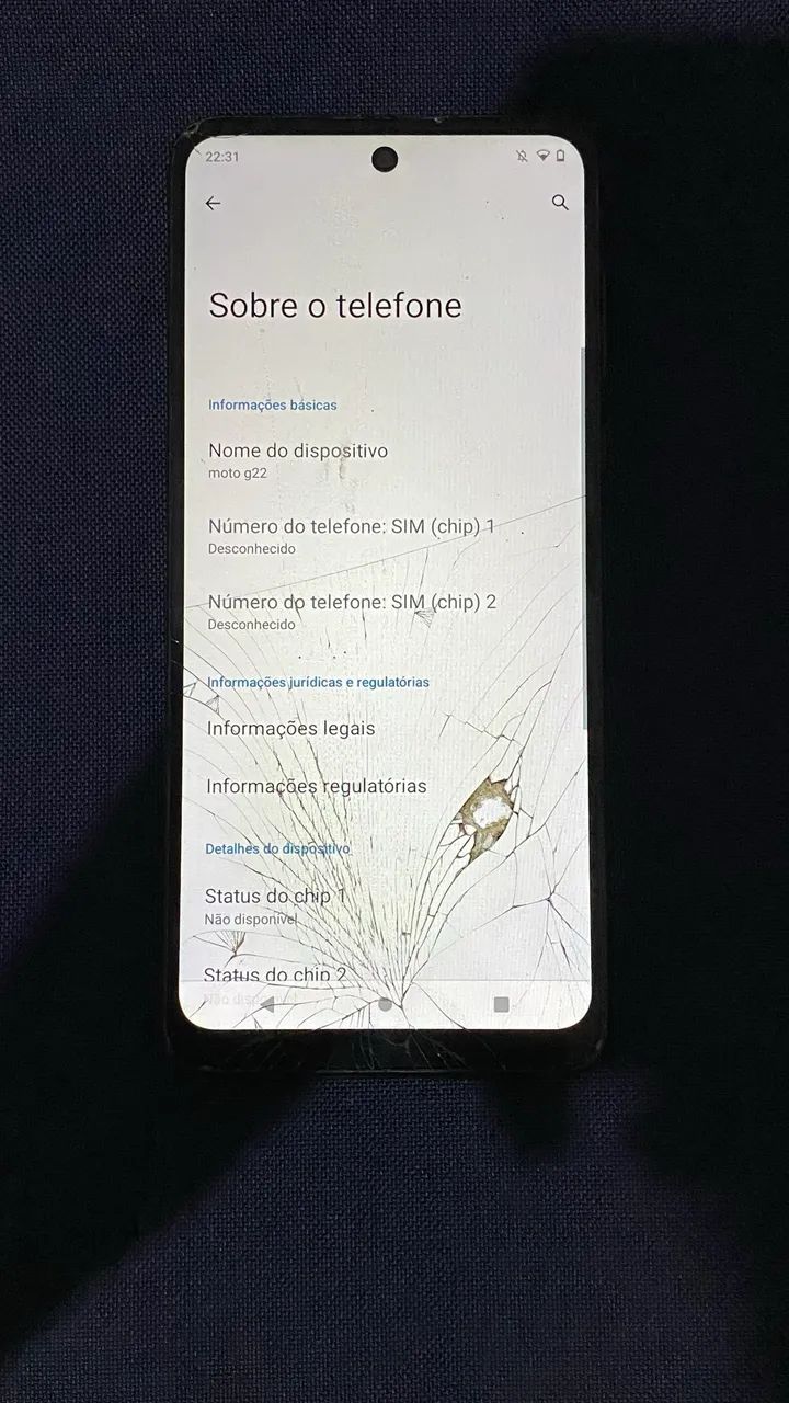 MOTO G22 e Moto e7 plus
