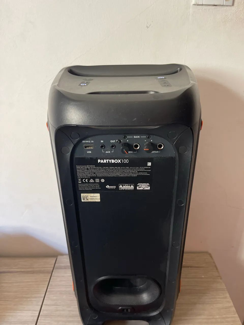 Jbl Partybox 100 | Cartão até 18x | Analiso trocas - Aparelhos de