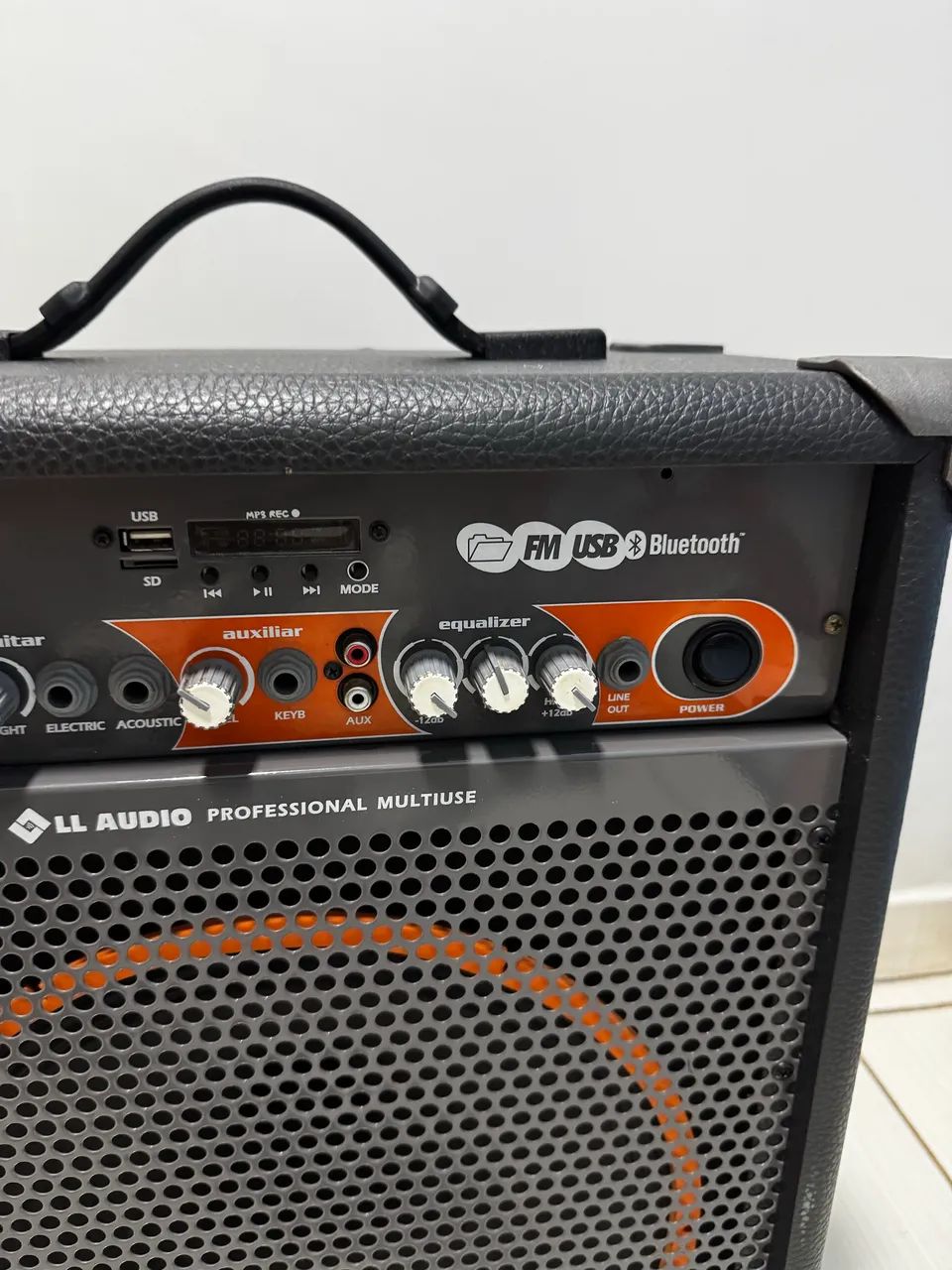 Caixa De Som Amplificada Multiuso Trx12 80w Bluetooth - Foto 3