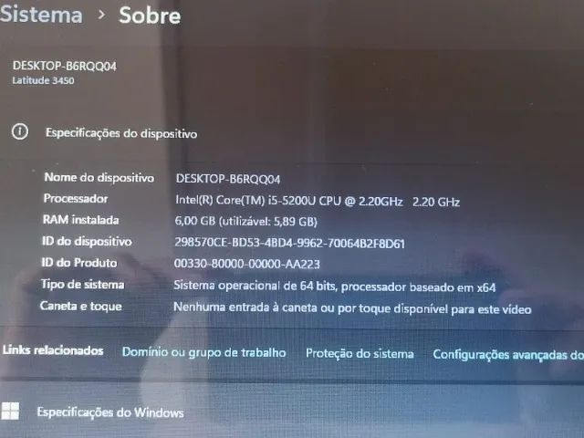 Notebook DELL core i5 6 gigas - Foto 4