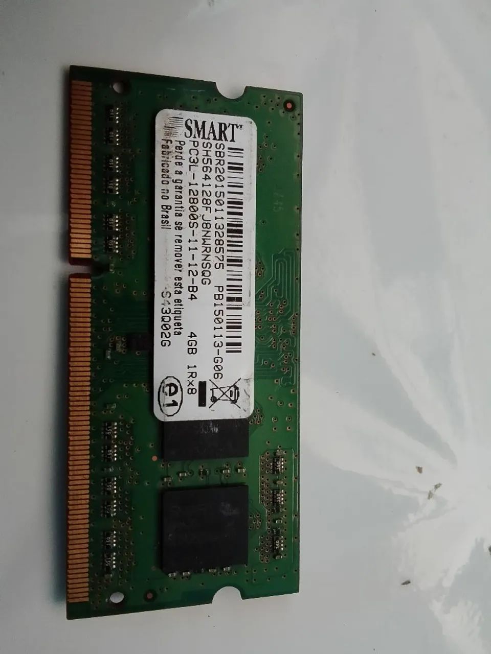 Memória pra notebook ddr3 pc3L/ 4gb