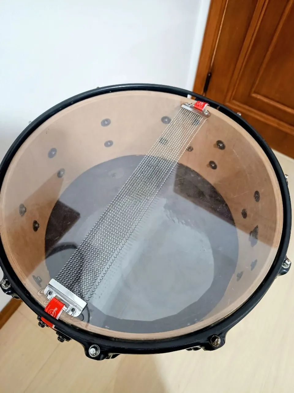 Caixa Mapex MPX 14" X 6,5" Maple - Midnight Black Usada - Foto 3
