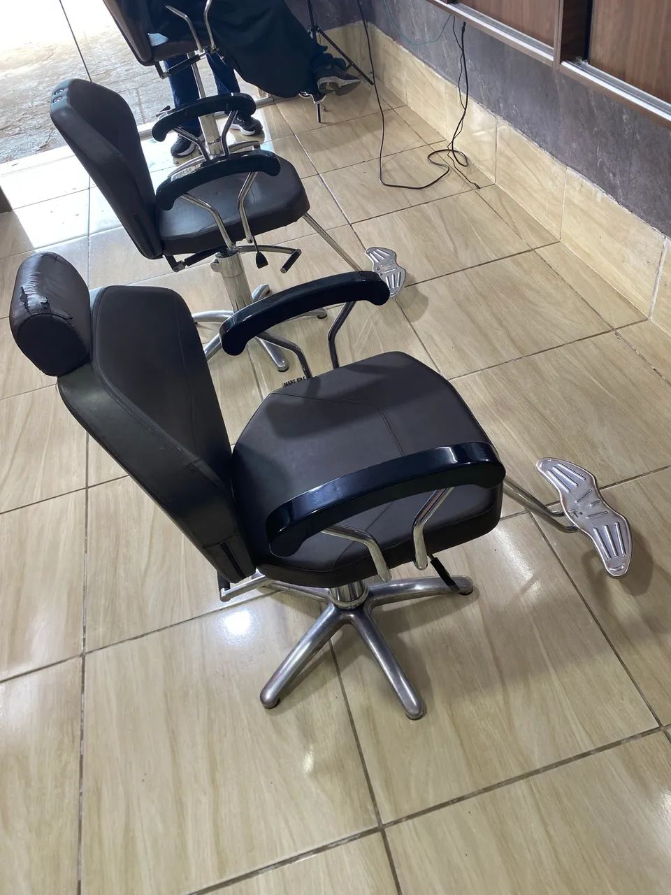Cadeiras para barbeiros 