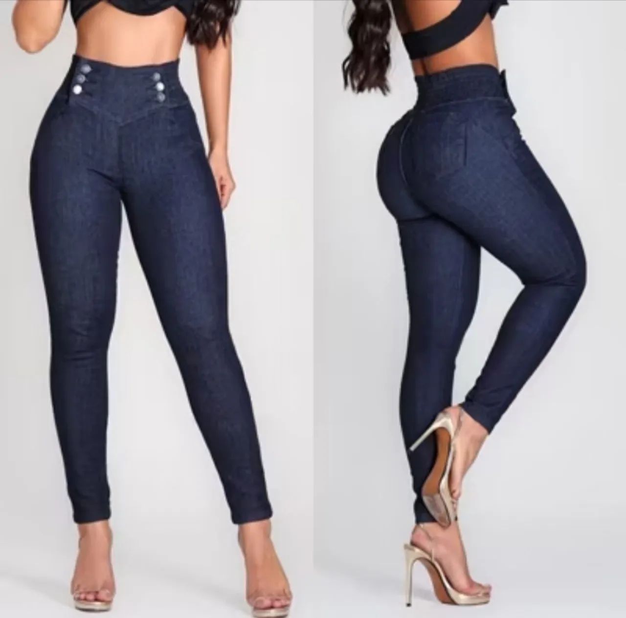 Calça jeans com Lycra - Foto 2