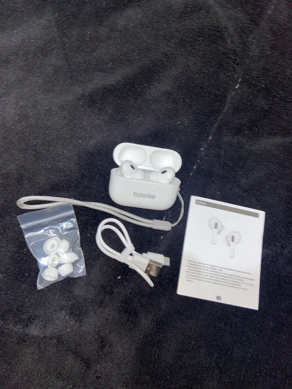 Fone Bluetooth Basike- Completo na Caixa - Foto 3